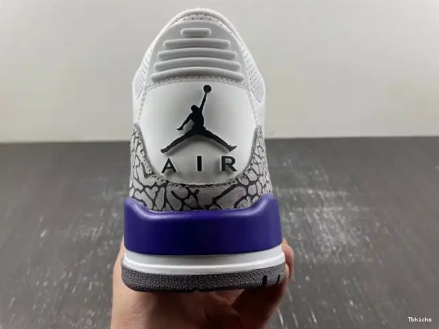 Rep TBK Retro 3 PE 869802-907 Jordan Bryant Kobe 0509